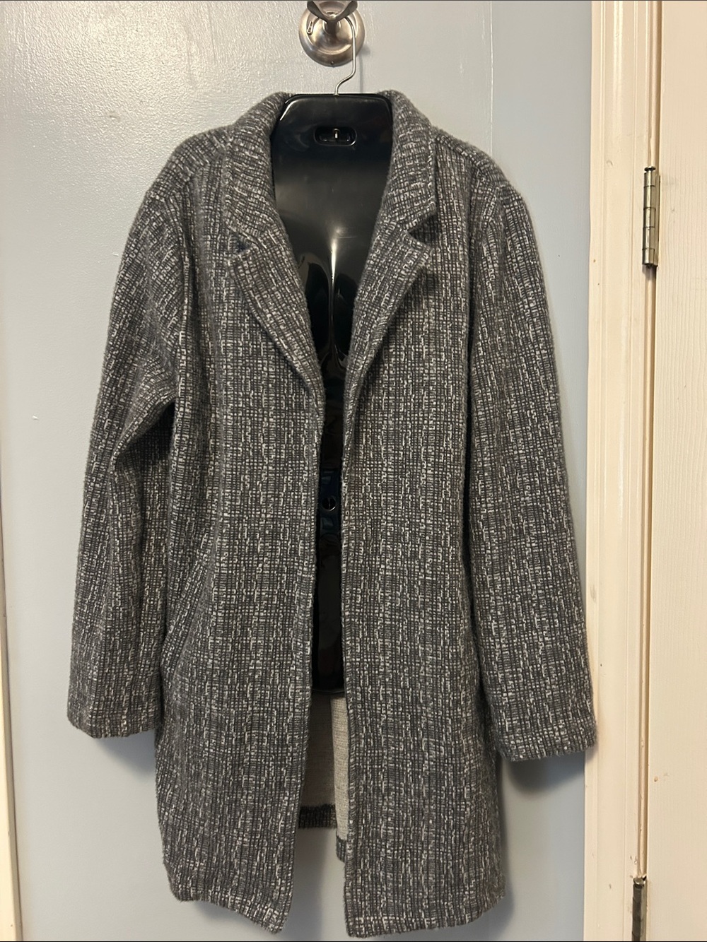 Thread & Supply Charcoal Gray Blazer
